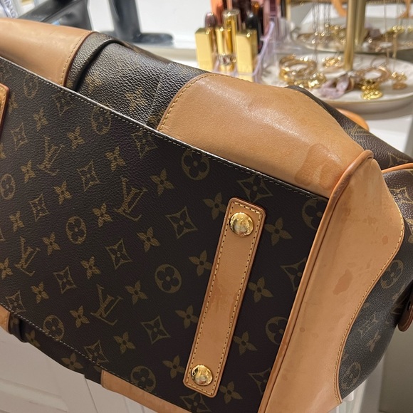 Louis Vuitton Limited Edition Monogram Stephen Boston Bag with Lucite Strap - Picture 11 of 14